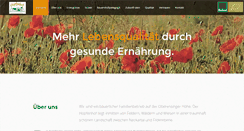 Desktop Screenshot of hopfenhof-traub.de